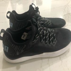 Puma | Ignite Running Shoes - Black & Blue